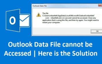 Top 3 Solutions to Fix “Cannot Start Microsoft Office Outlook” problem: