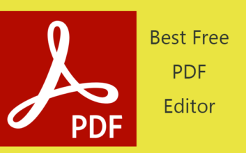 The No.1 Free PDF Editor to Modify text and Image in PDF