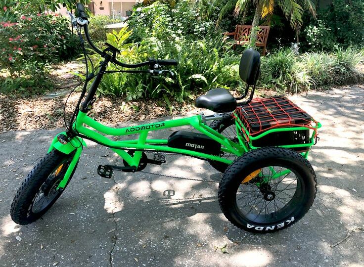 Semi-recumbent Electric Trike