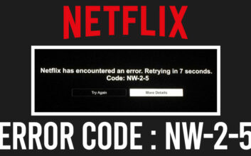 Netflix Error Code NW-2-5