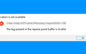 The Tag Present in the Reparse Point Buffer Is Invalid