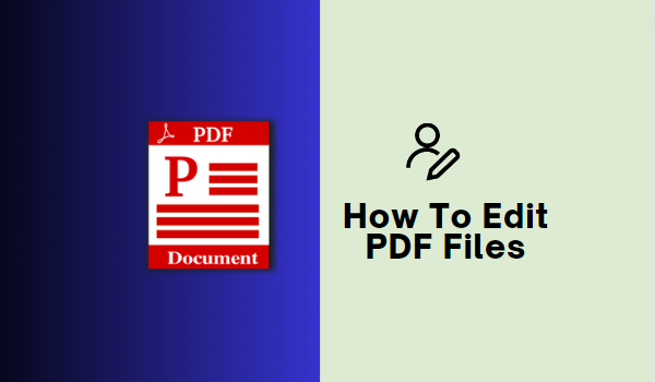 Edit PDF Files