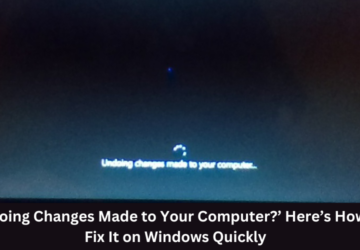 ‘Undoing Changes Made to Your Computer