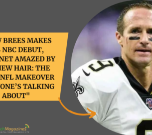 Drew Brees Makes His NBC Debut, Internet Amazed by His New Hair