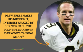 Drew Brees Makes His NBC Debut, Internet Amazed by His New Hair