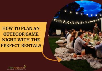 How to Plan an Outdoor Game Night with the Perfect Rentals