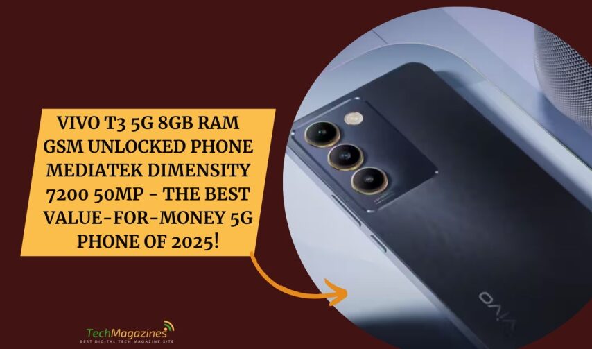 Vivo T3 5G 8GB RAM GSM Unlocked Phone MediaTek Dimensity 7200 50MP